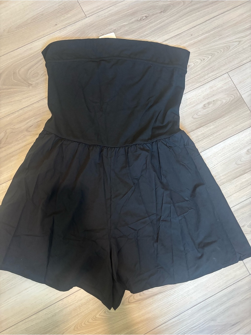 Strapless Romper Skort